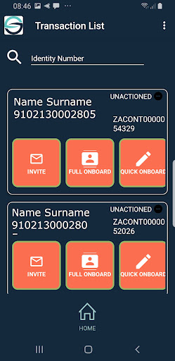 SeritID. Screen 2