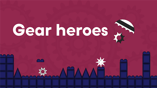 Android application Geometry Gear - Full 2d Arcade screenshort