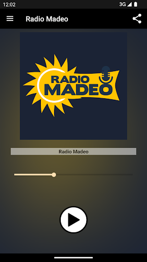 Android application Radio Madeo screenshort