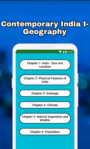 Screenshot of 9th Class SST Solution English