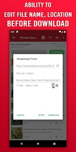 Video Downloader for Pinterest Screenshot