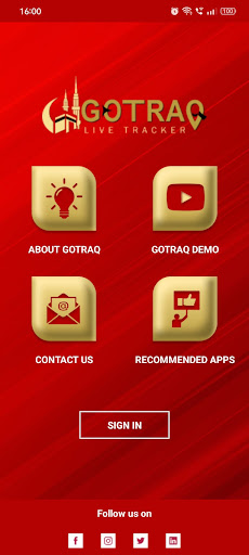 GO TRAQ Live Tracker Screen 2