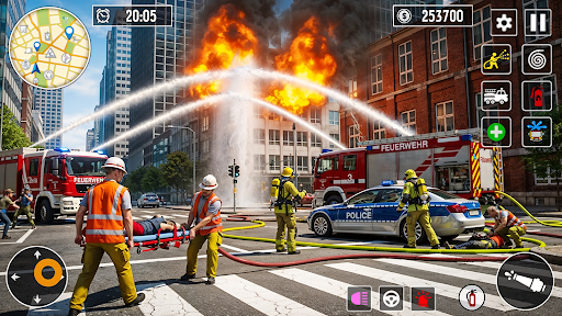 Emergency Firefighter Game 3d screenshot 7