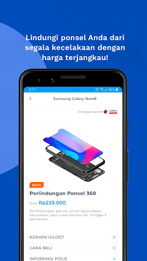 igloo: Mobile Insurance Screen 2