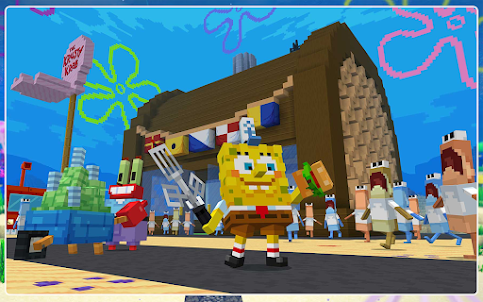 Spongebob For Maps Minecraft