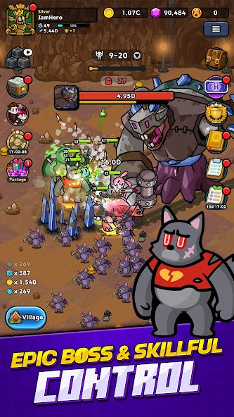 Hero Assemble: Epic Idle RPG 1.0.1 APK + Мод (Unlimited money) за Android