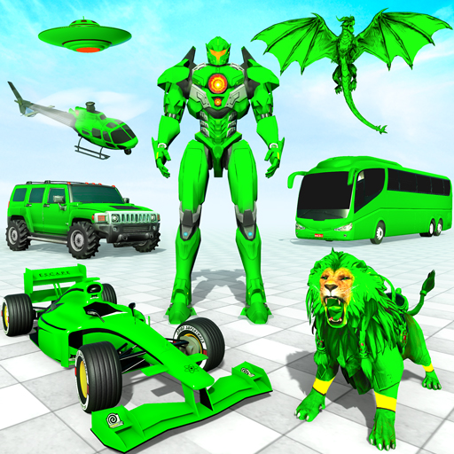 Dragon Robot - Car Robot Game  Icon