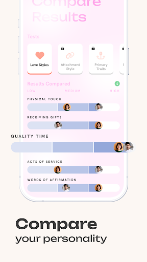 Screenshot of Kuddl: Couples & Relationship