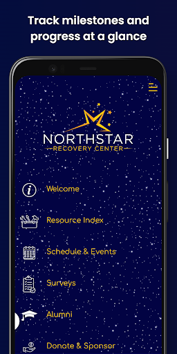 Android application Northstar Recovery screenshort