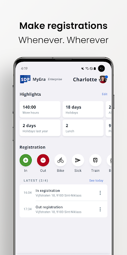 Android application SDP Era screenshort