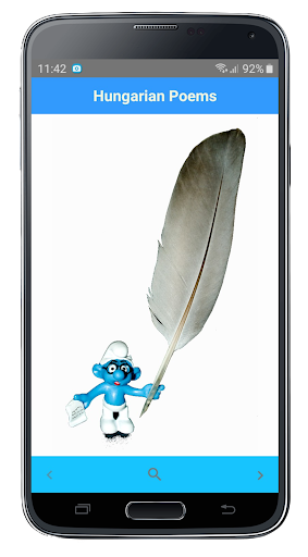 Android application Hungarian Poems screenshort