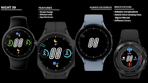 Night 39 - watch face screenshot 18