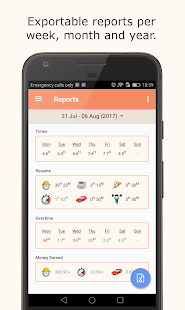WorkTime - Overtime Hours Tracker Productivity