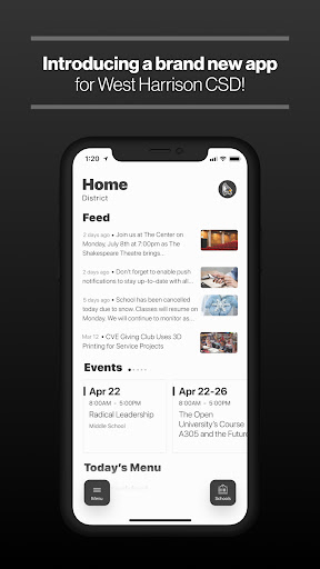 Android application West Harrison Community SD screenshort