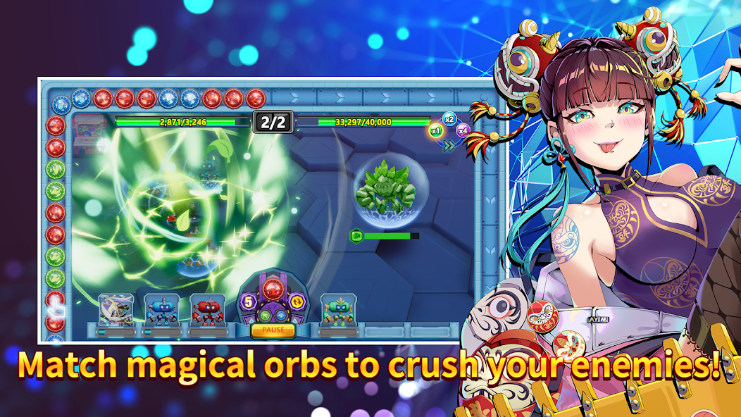 Mining Heroes: Puzzle RPG 1.0.3 APK + Mod (Unlimited money) untuk android