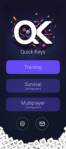 Android application Quick Keys screenshort