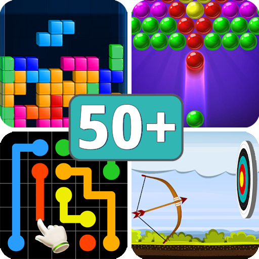 Play 50 games :All in One app logo
