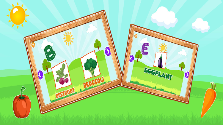 Learn Vegetable Names ABC Game - 2.0 - (Android)