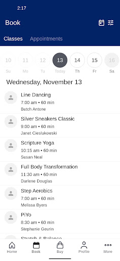 In Line Fitness Screenshot 2 - AppWisp.com