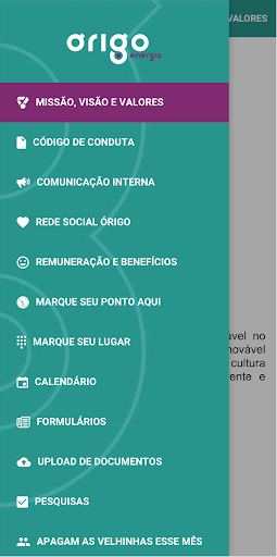 Android application EBES Comunica RH screenshort