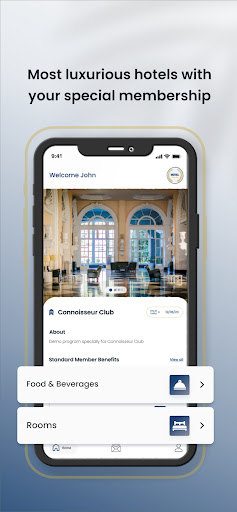 Android application Connoisseur Club screenshort
