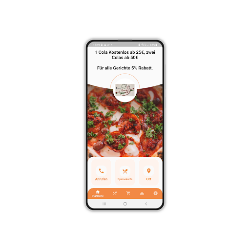 Android application Pizzeria Napoli Baiersdorf screenshort