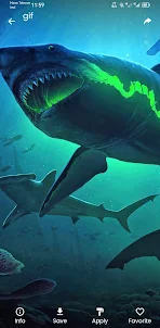 Ocean Shark Wallpaper