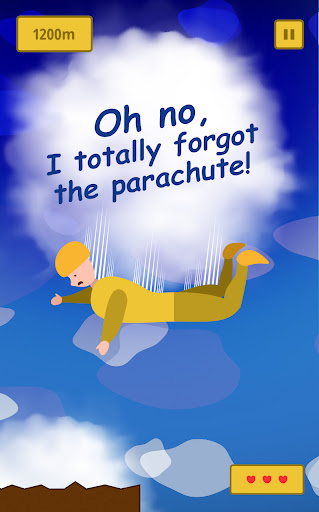 Android application No Parachute screenshort