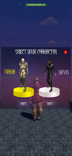 Android application Super Run Fight screenshort
