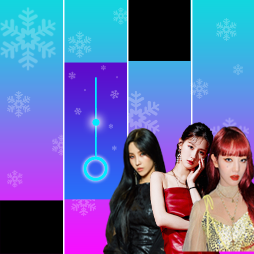 G I-DLE Piano Tiles logo