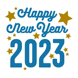「Happy New Year 2023」圖示圖片