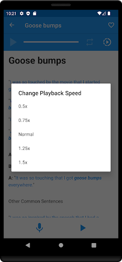 Screenshot of Learn English Speaking