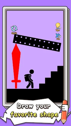 Brain Line drawing rescue - Screenshot 3