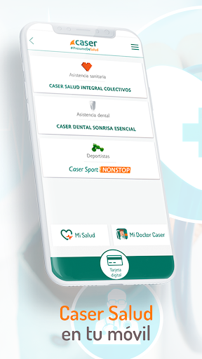Android application Caser Salud screenshort