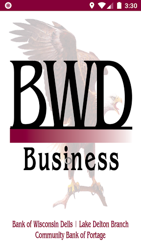 Android application Bank of Wis Dells-Business screenshort