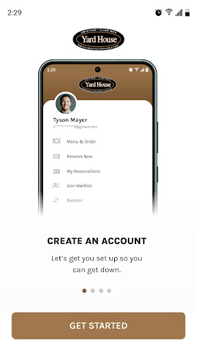 Screenshot of Yard House