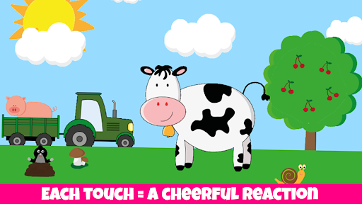Android application Animals, kids game from 1 year screenshort