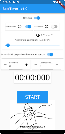 BeerTimer Screen 3