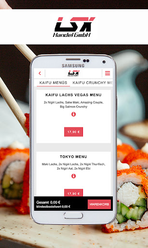 Kaifu Sushi Screen 2