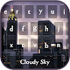 Cloudy Sky Live Keyboard Theme Laai af op Windows
