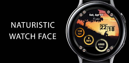 Android application Naturistic FC Watch Face screenshort
