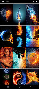 Screenshot 6 Fondos de Fuego y Agua android