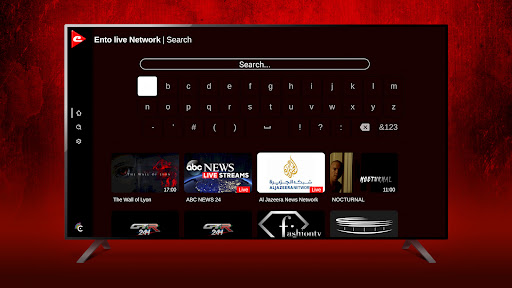 Screenshot of Ento live Network