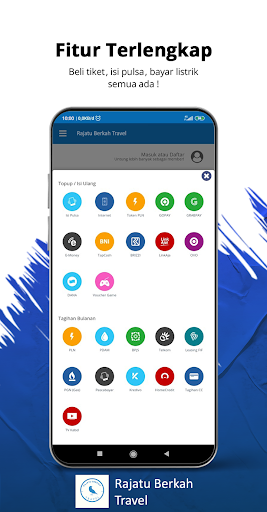 Rajatu Berkah Travel Screen 2