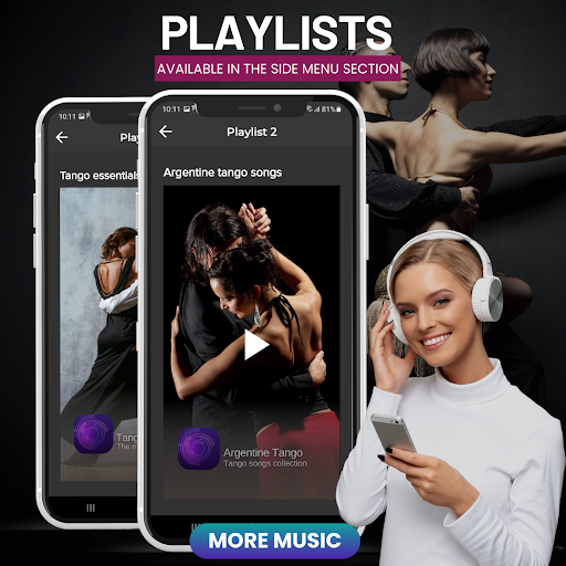 Tango music app Screen 2