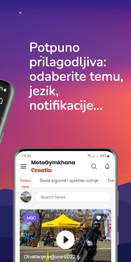 Moto Gymkhana Croatia Screen 2