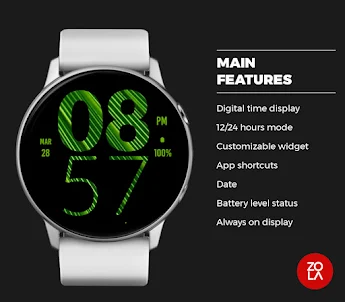 Nature Large Watch Face