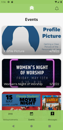 Elevate Christian Church Screen 3