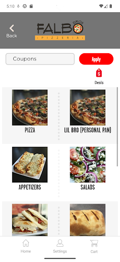 Screenshot of Falbo Bros Pizzeria