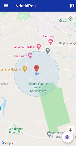 Android application NduthiPoa screenshort